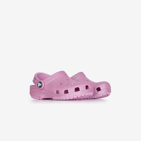 CROCS CLASSIC CLOG GLITTER ROZE BABY