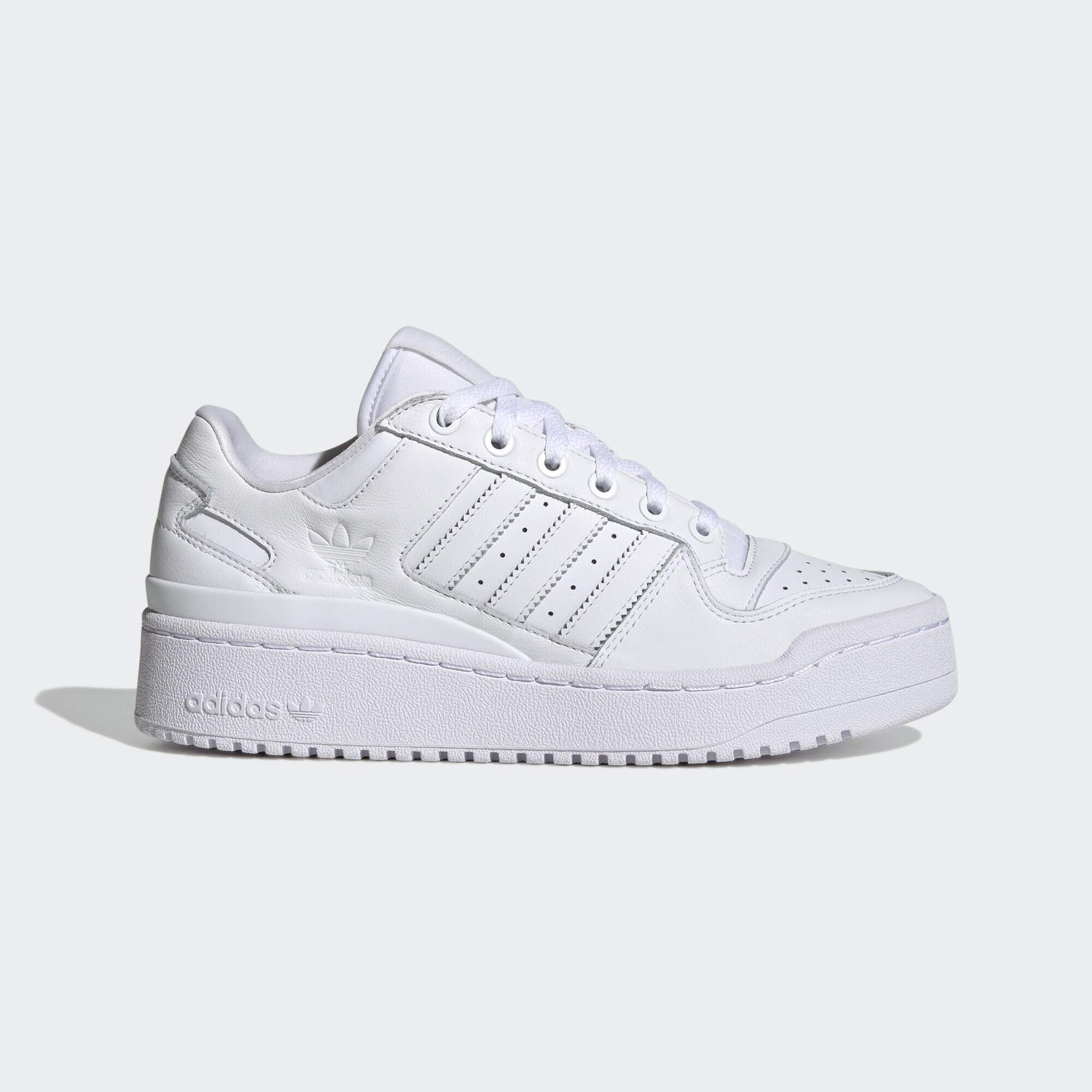 ADIDAS ORIGINALS FORUM BOLD STRIPES SHOES Cloud White Cloud White