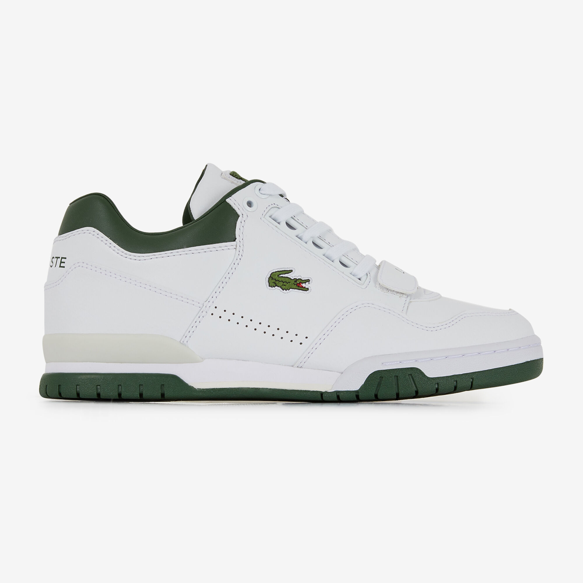 LACOSTE MISSOURI BLANC VERT SNEAKERS HEREN Courir
