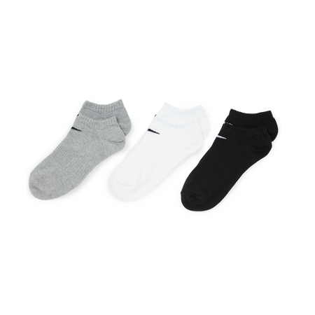 NIKE CHAUSSETTES X3 INVISIBLE GRIJS UNISEX