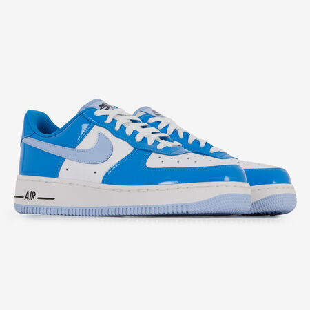NIKE air force 1 AIR FORCE 1 LOW PATENT BLAUW/BEIGE DAMES