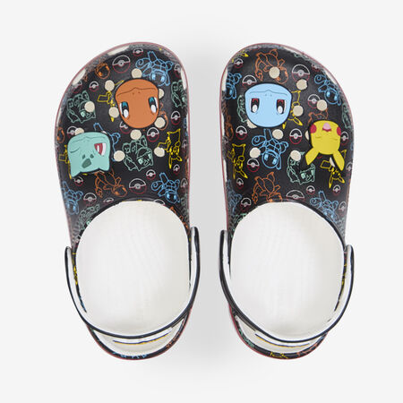 CROCS CLASSIC CLOG POKEMON ZWART/WIT KIND