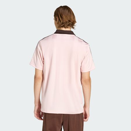 ADIDAS ORIGINALS JERSEY ARCHIVE COLLAR ROZE HEREN