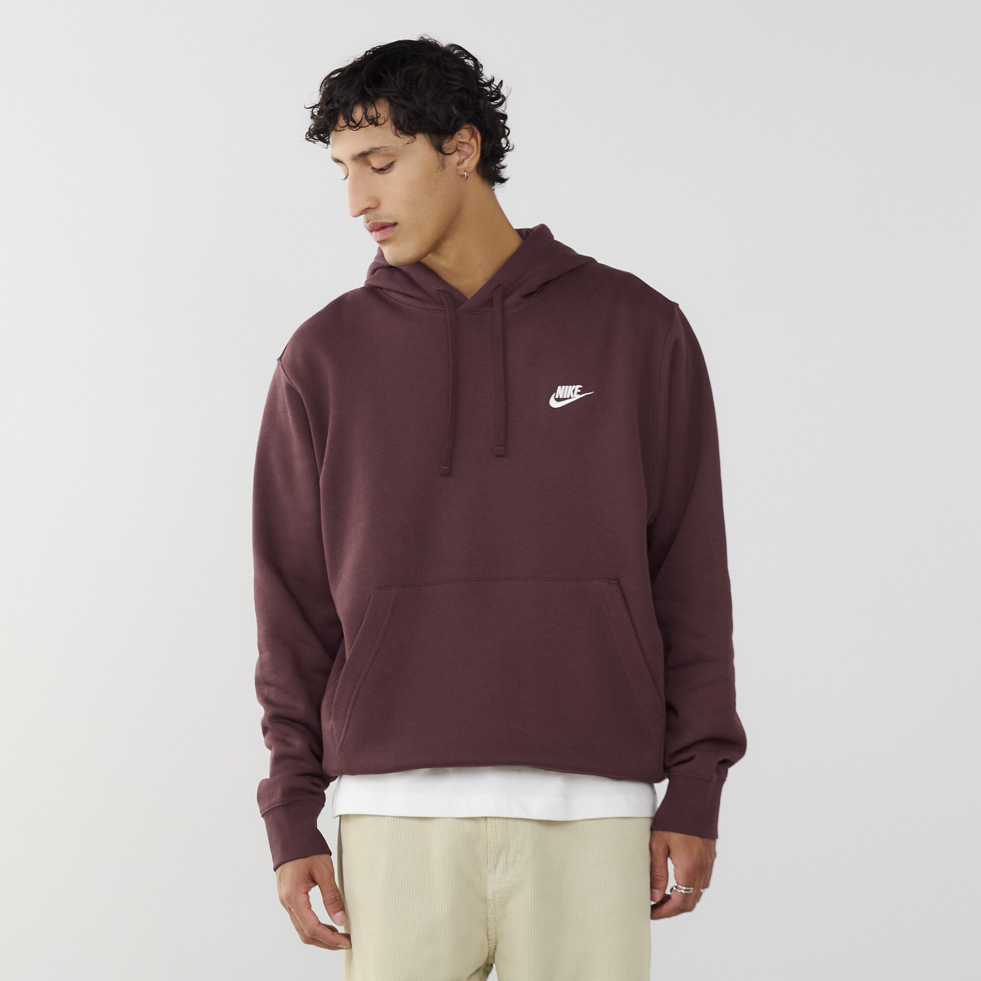 Nike trui bruin outlet
