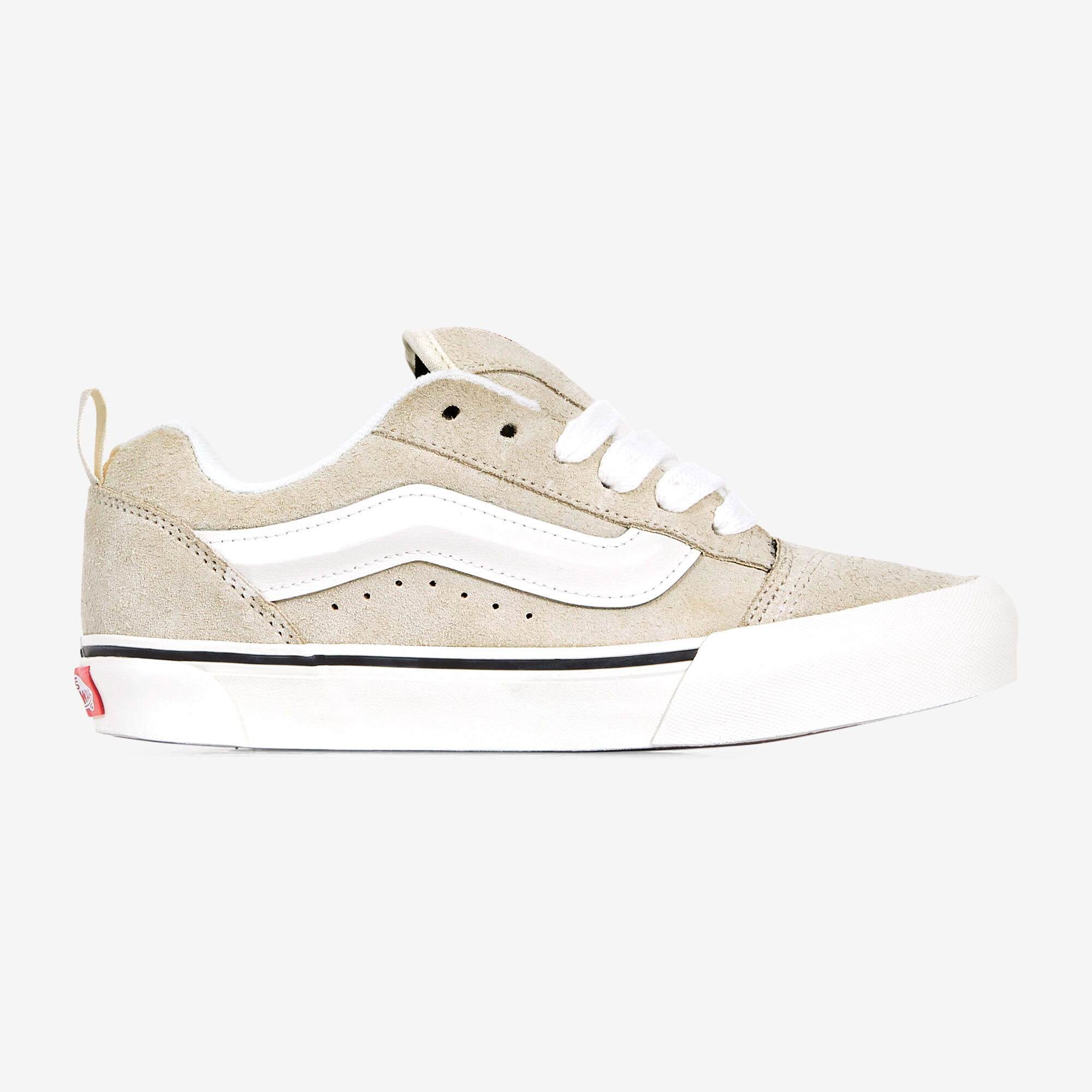VANS KNU SKOOL WIT BEIGE SNEAKERS HEREN Courir