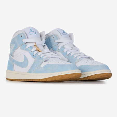 JORDAN air jordan 1 AIR JORDAN 1 MID SE WIT/BLAUW DAMES