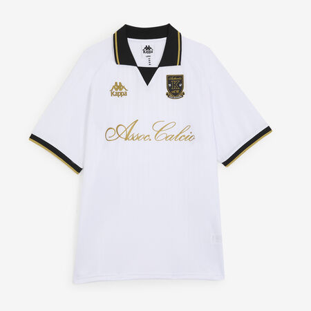 KAPPA JERSEY ASSO CALCIO WIT/ZWART HEREN