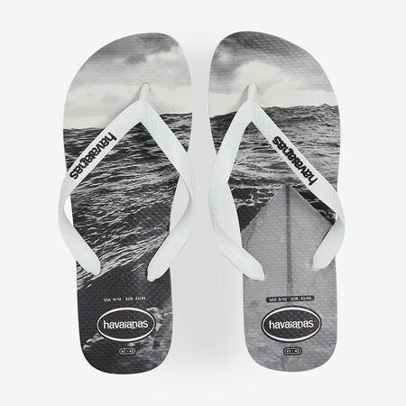 HAVAIANAS HYPE WIT/ZWART HEREN