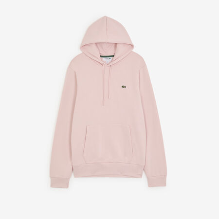 LACOSTE HOODIE CLASSIC LOGO ROZE/GROEN HEREN