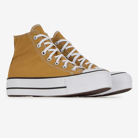 CONVERSE chuck taylor all star CHUCK TAYLOR ALL STAR LIFT HI MARRON DAMES