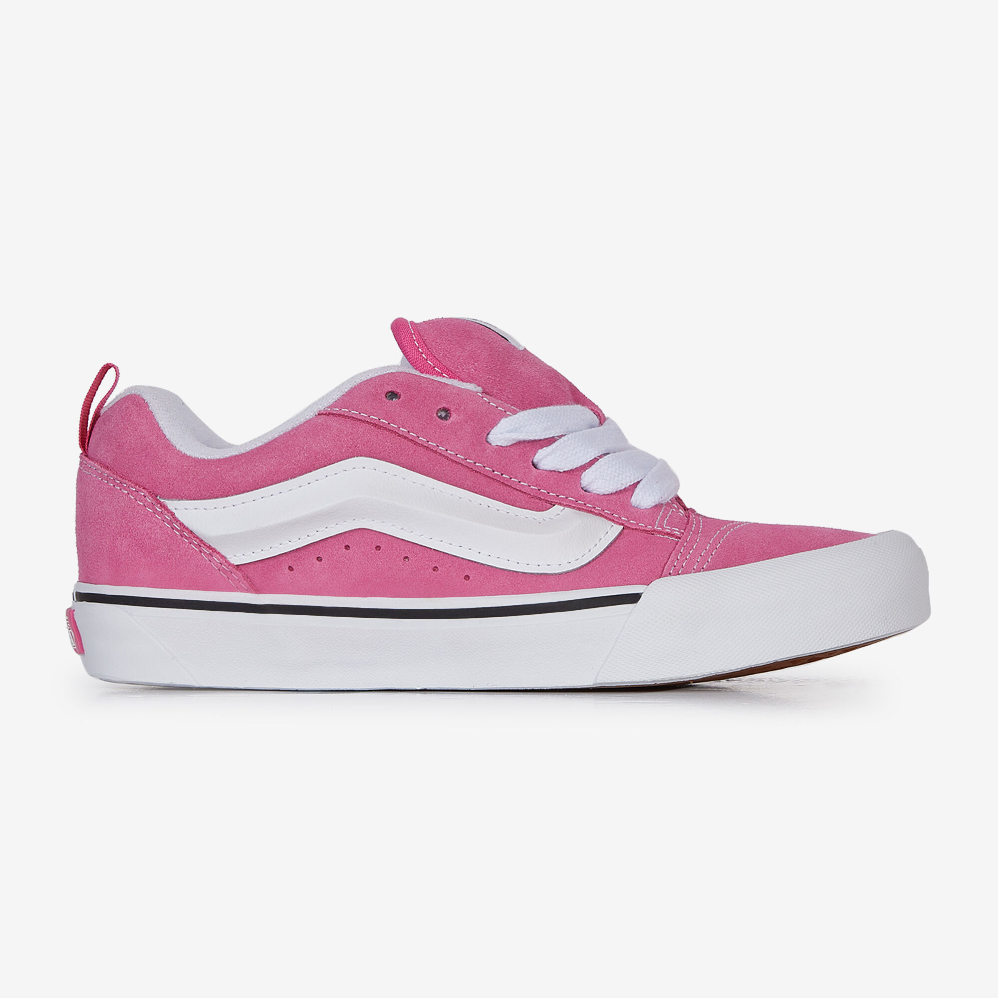 VANS KNU SKOOL ROZE WIT SNEAKERS DAMES Courir