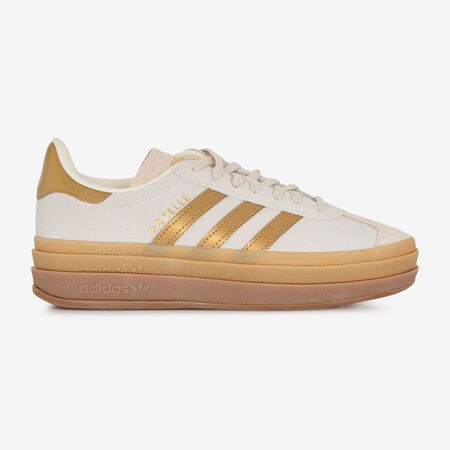 ADIDAS ORIGINALS gazelle GAZELLE BOLD BEIGE/GOUD DAMES