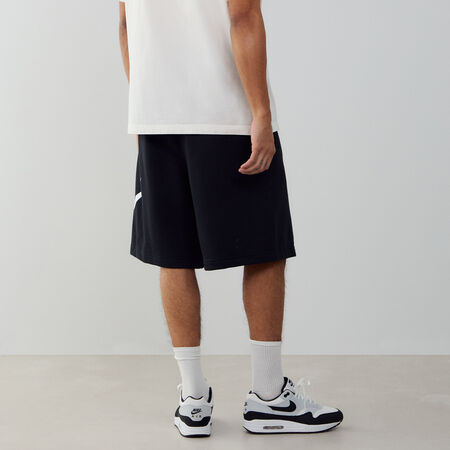 NIKE SHORT CLUB BB ZWART/WIT HEREN