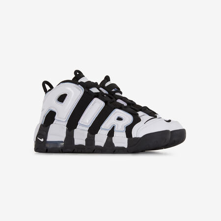 NIKE uptempo AIR MORE UPTEMPO ZWART/WIT KIND