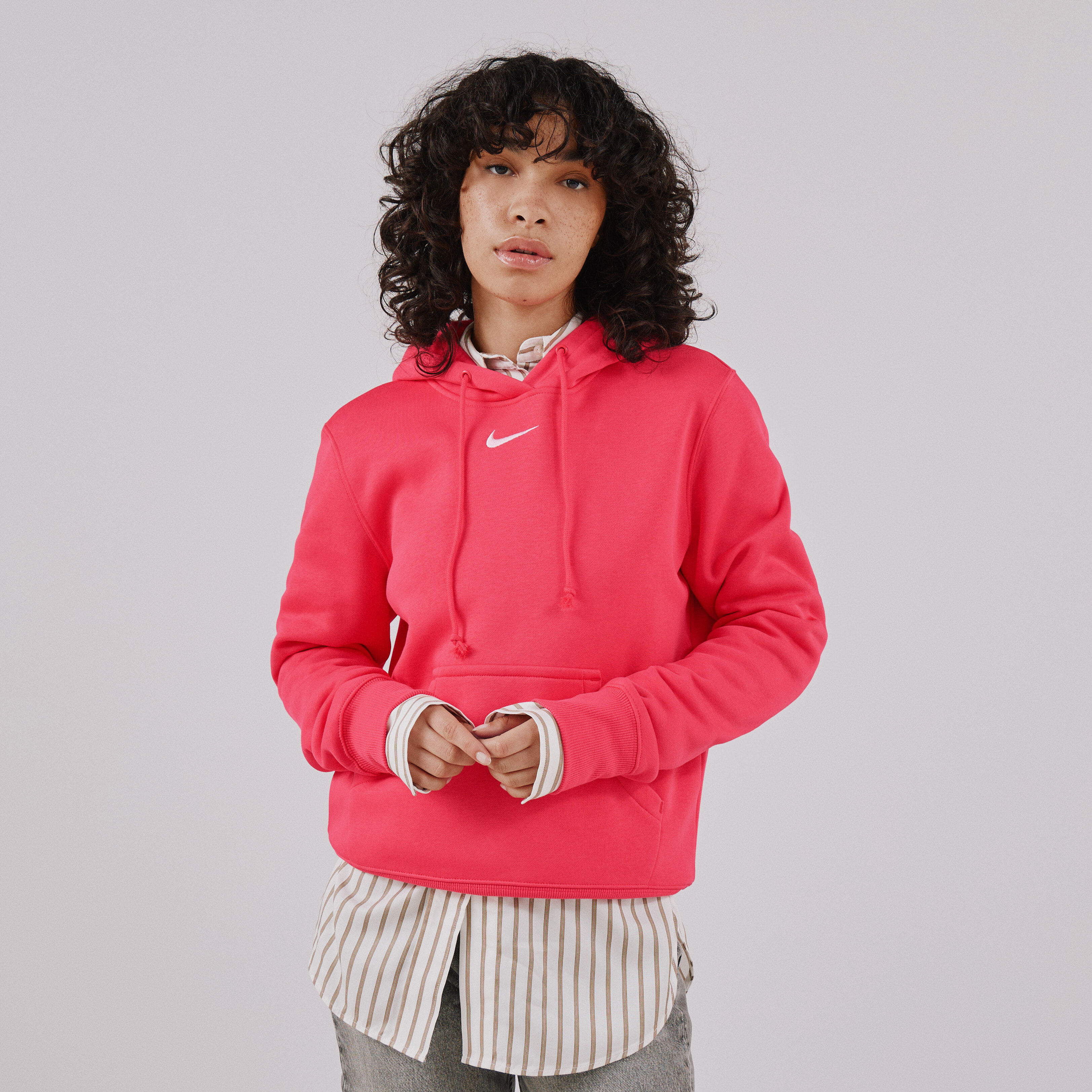 Nike trui roze dames online