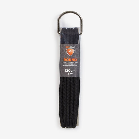 SOFSOLE LACET ROND 120 CM ZWART UNISEX