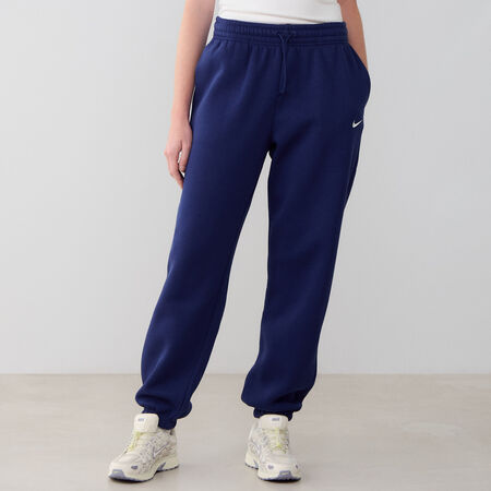 NIKE PANT JOGGER PHOENIX OS MARINEBLAUW/WIT DAMES