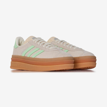 ADIDAS ORIGINALS gazelle GAZELLE BOLD BEIGE/GROEN JUNIOR
