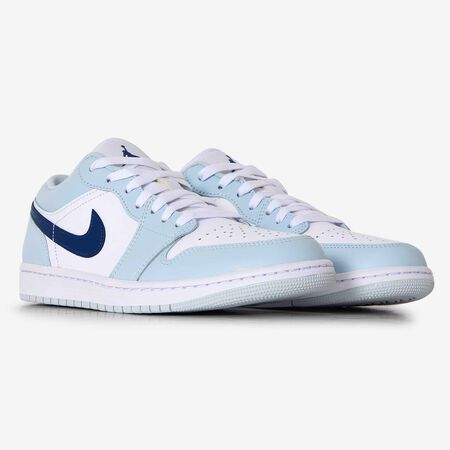 JORDAN air jordan 1 AIR JORDAN 1 LOW WIT/BLAUW HEREN
