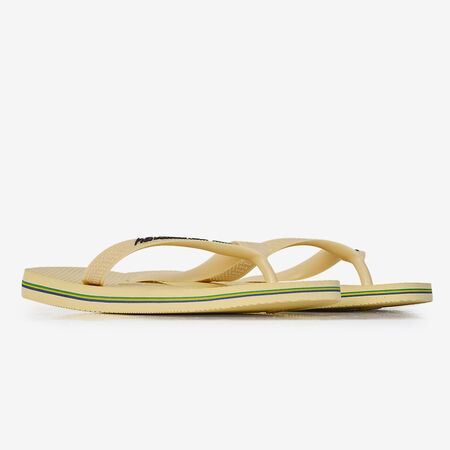 HAVAIANAS BRASIL LOGO GEEL DAMES