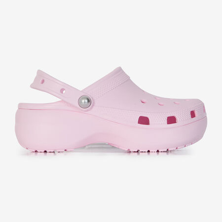 CROCS CLASSIC PLATFORM CLOG ROZE DAMES