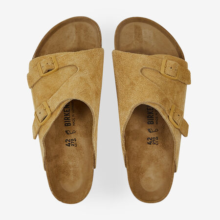 BIRKENSTOCK ZURICH LATTE CREAM BEIGE HEREN