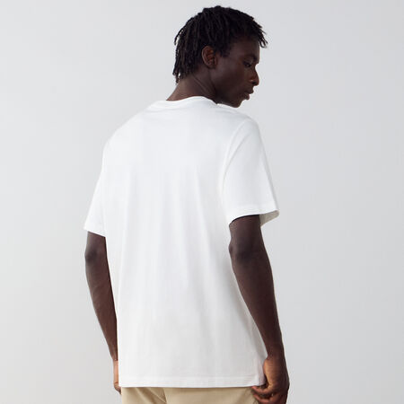 NIKE TEE SHIRT CLUB WIT/GOUD HEREN