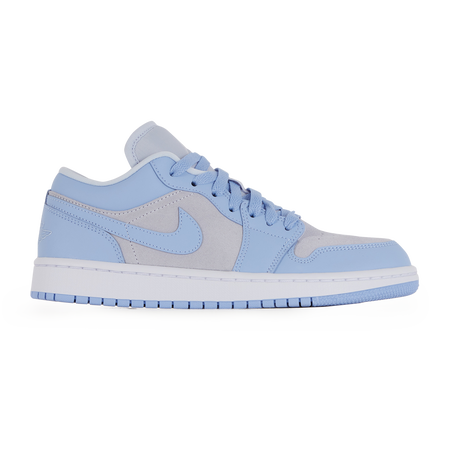 JORDAN jordan AIR JORDAN 1 LOW GREY UNIVERSITY BLUE BLAUW/GRIJS DAMES