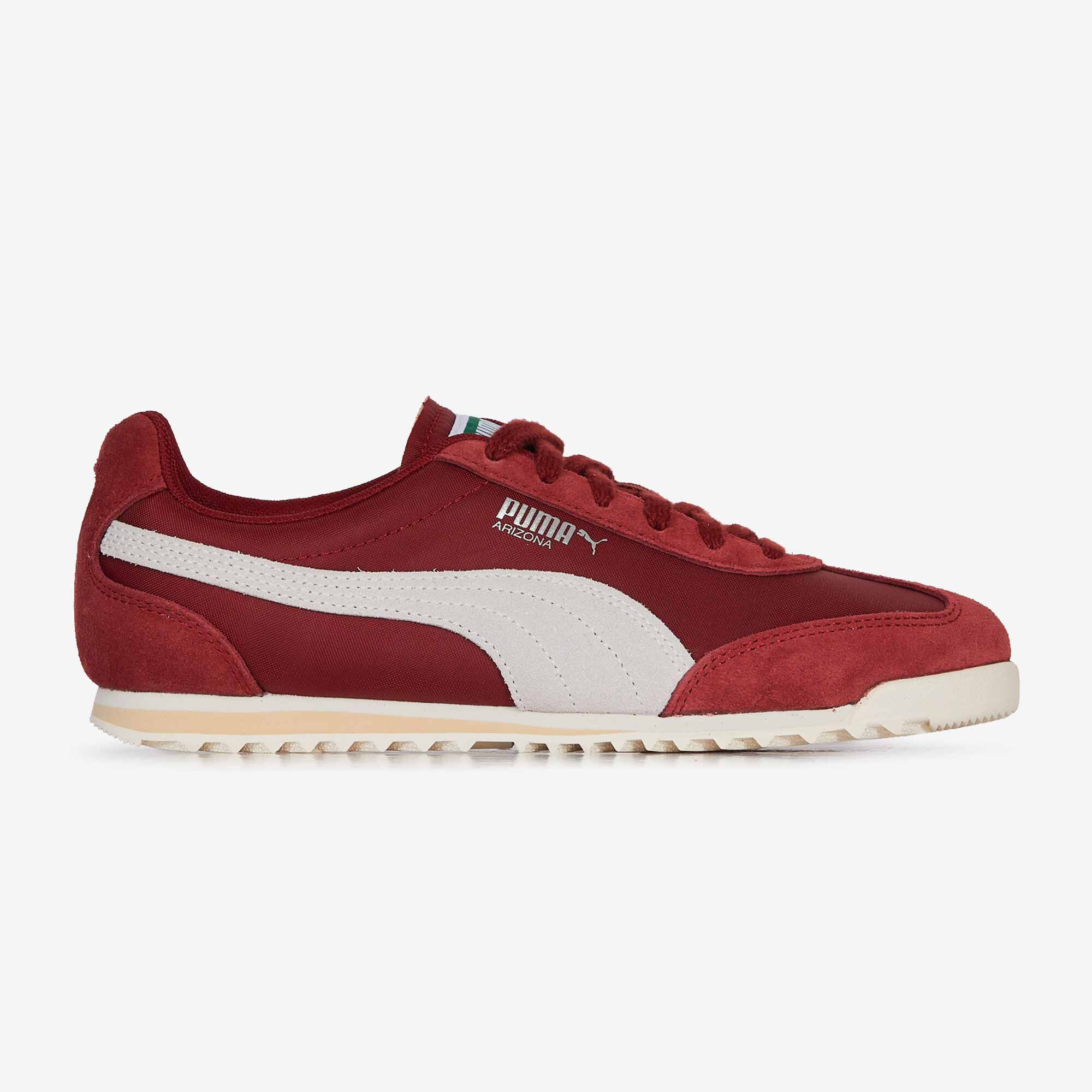 PUMA ARIZONA NYLON BORDEAUXROOD SNEAKERS DAMES Courir