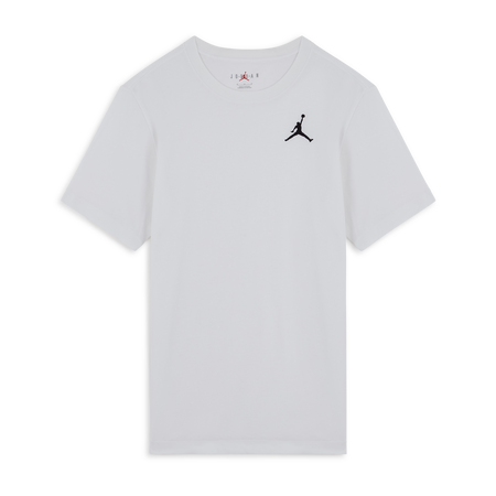 JORDAN TEE SHIRT JUMPMAN EMBROIDERY WIT/ZWART HEREN