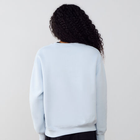 JORDAN SWEAT OVERSIZE BROOKLYN BLAUW/WIT DAMES