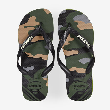 HAVAIANAS TOP CAMU KHAKI/ZWART HEREN