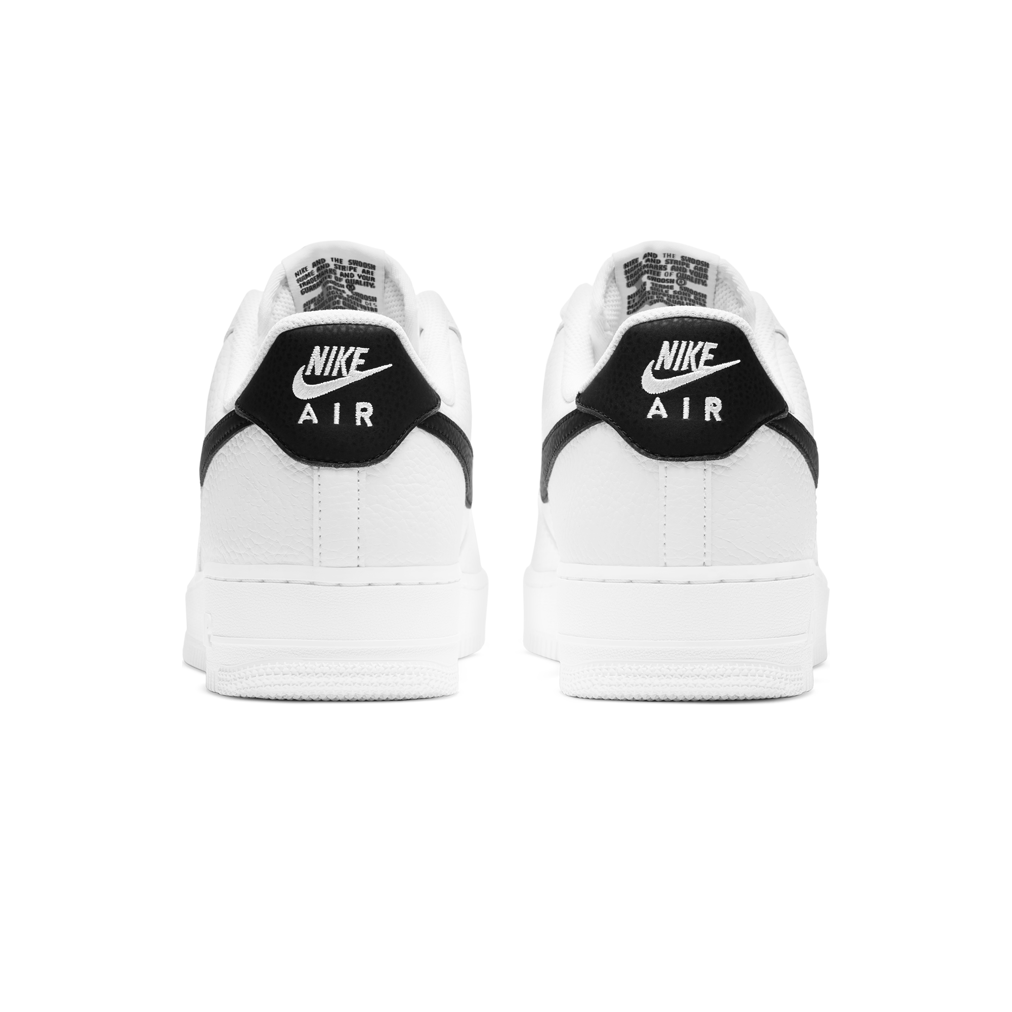 af1 low black white