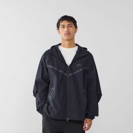 NIKE JACKET TECH FLEECE FZ WVN ZWART HEREN