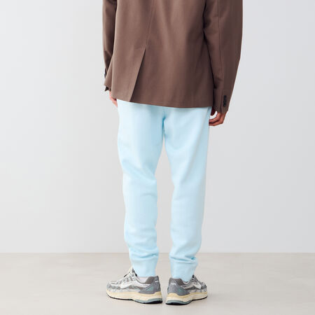 NIKE PANT JOGGER CLUB BLAUW/WIT HEREN