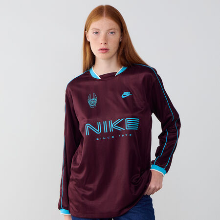 NIKE JERSEY LS BORDEAUXROOD DAMES