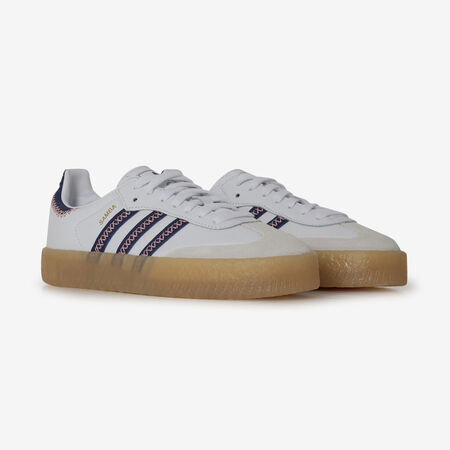 ADIDAS ORIGINALS samba SAMBAE WIT/MARINEBLAUW JUNIOR