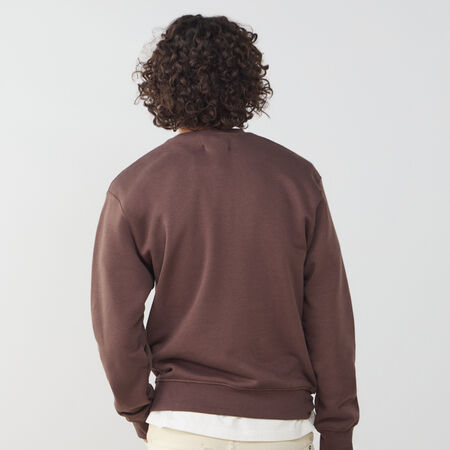 JORDAN SWEAT CREW BROOKLYN BRUIN/BEIGE HEREN