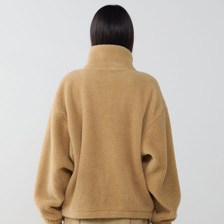 ADIDAS ORIGINALS JACKET FZ SHERPA BRUIN DAMES