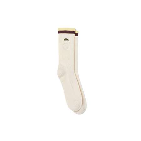 LACOSTE CHAUSSETTES CREW X MCR BEIGE UNISEX