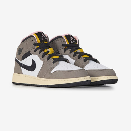 JORDAN air jordan 1 AIR JORDAN 1 MID KHAKI/WIT JUNIOR