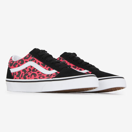 VANS old skool OLD SKOOL LEOPARD ZWART/ROZE JUNIOR
