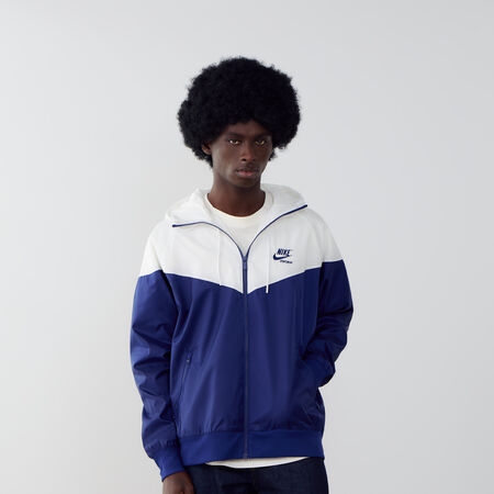 NIKE JACKET FZ GFX WVN ZWART/WIT HEREN