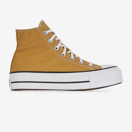 CONVERSE chuck taylor all star CHUCK TAYLOR ALL STAR LIFT HI MARRON DAMES