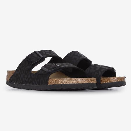 BIRKENSTOCK ARIZONA CHEETAH ZWART DAMES