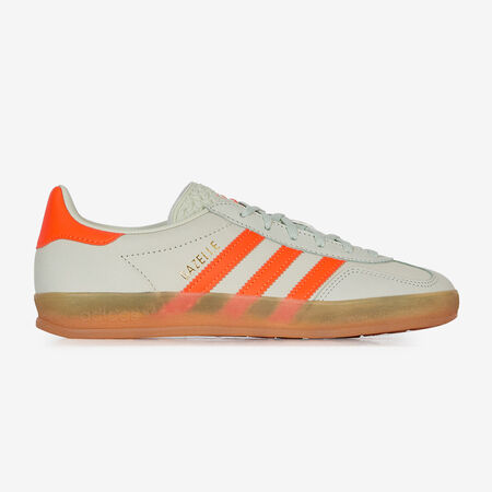 ADIDAS ORIGINALS gazelle GAZELLE INDOOR VERT CLAIR/ORANGE DAMES