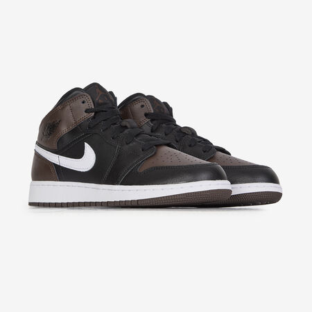 JORDAN AIR JORDAN 1 MID BRUIN/ZWART JUNIOR
