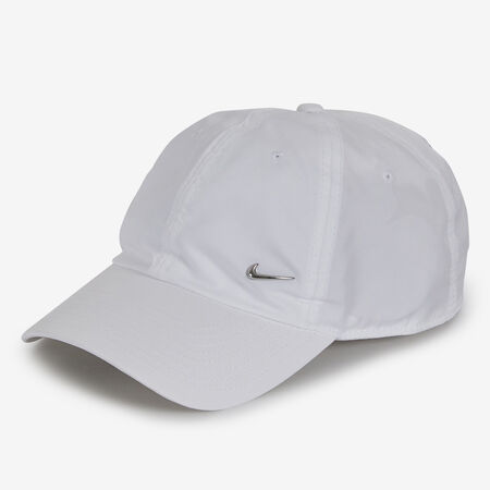 NIKE PET METAL SWOOSH WIT HEREN