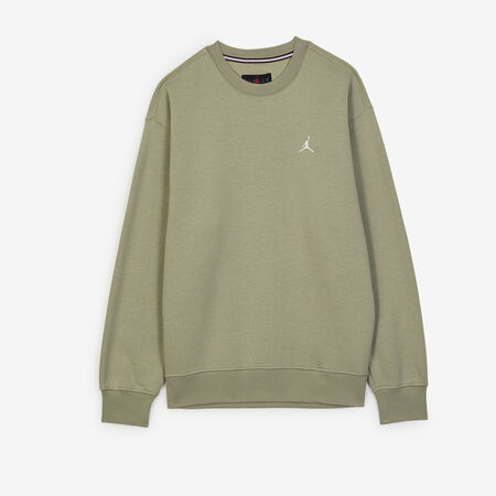 SWEAT CREW BROOKLYN : BEIGE/WIT