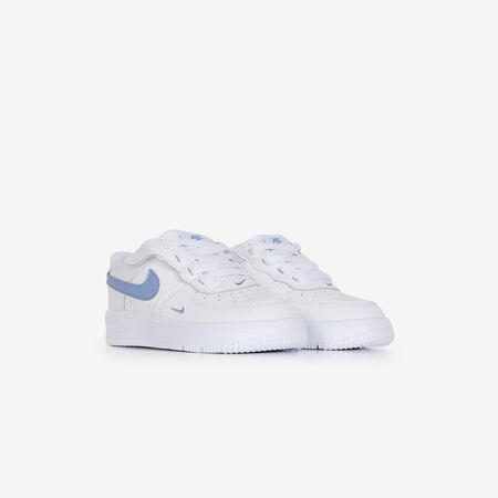 NIKE air force 1 AIR FORCE 1 LOW MINI SWOOSH WIT/BLAUW BABY